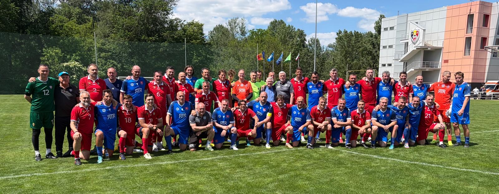 INTERNACIONÁLI SR-KLK – Zápas v Moldavsku bol o priateľstve a úcte k legendám